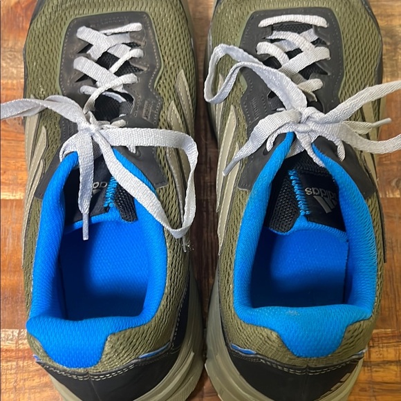 Adidas Tracefinders Men's Green Shoes, Size 13 - Picture 6 of 9